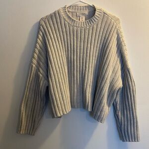 Jessica Simpson ribbed crop sweater